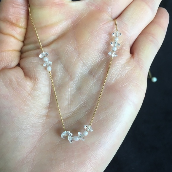 Two Delicate and Dainty Vintage Gold Tone Necklaces - Picture 13 of 16